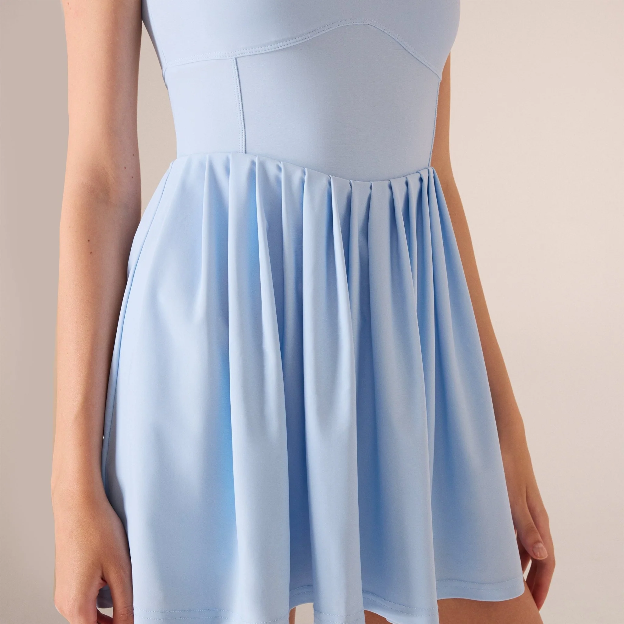Baby Blue Swim Dress - Image 5