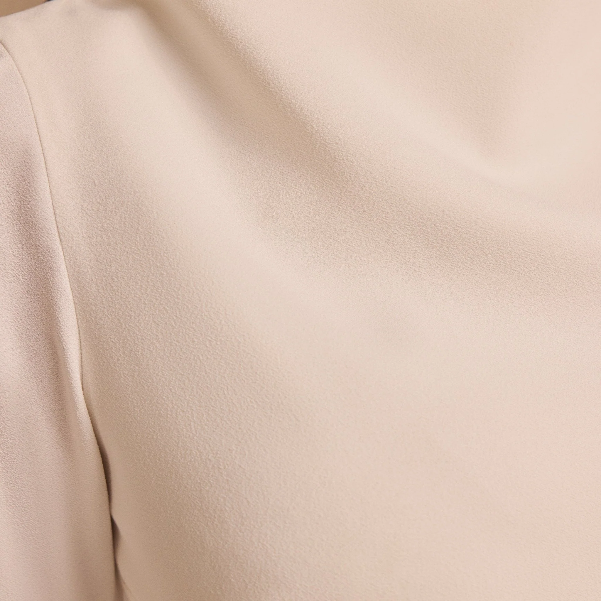 Flared Sleeve Maxi Crepe Dress - Image 4