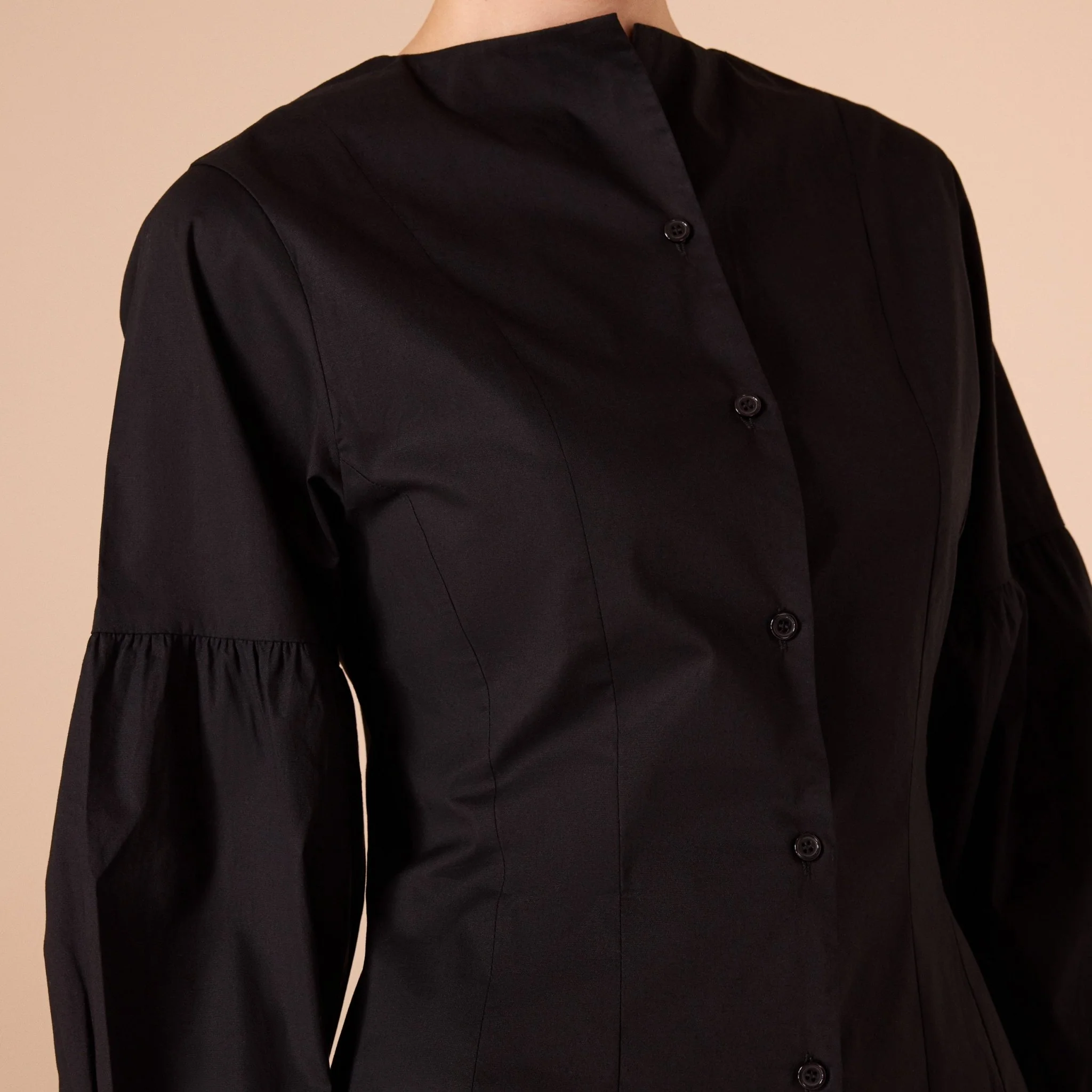 Long Sleeve Ruffled Shirt - Image 5